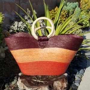 NWOT Handmade Natural Tote